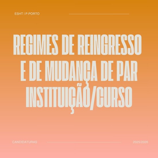 Candidaturas aos Regimes de Reingresso