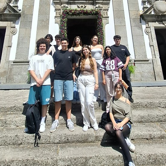 Estudantes de Animação Turística realizam Aula de Campo no Senhor de Matosinhos