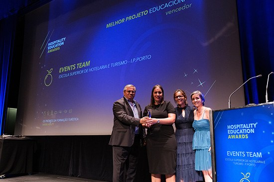 Events Team distinguida nos Hospitality Education Awards