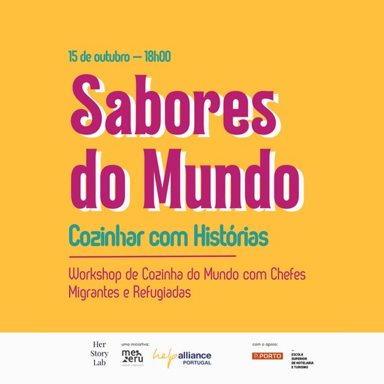 Workshop "Sabores do Mundo: Cozinhar com Histórias"